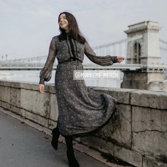 Zara Limited Edition Print Dress - Picture 10 of 10